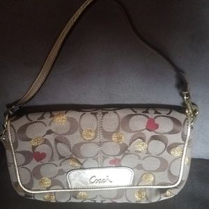 Coach Laura secret admirer wristlet